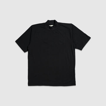 Black Mock Neck T-shirt