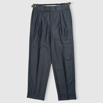 Pleated Balloon Fit Trousers
