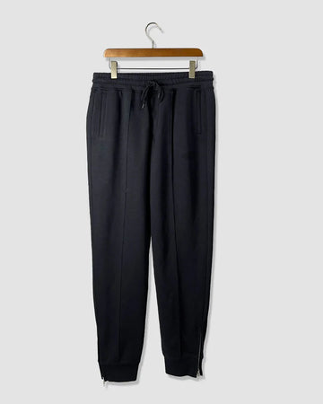 Pleated Tapered Terry Cotton Trouser