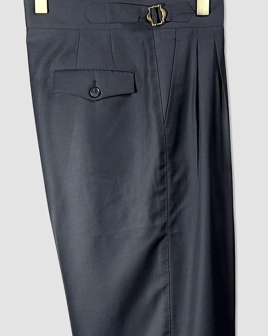 Pleated Balloon Fit Trousers
