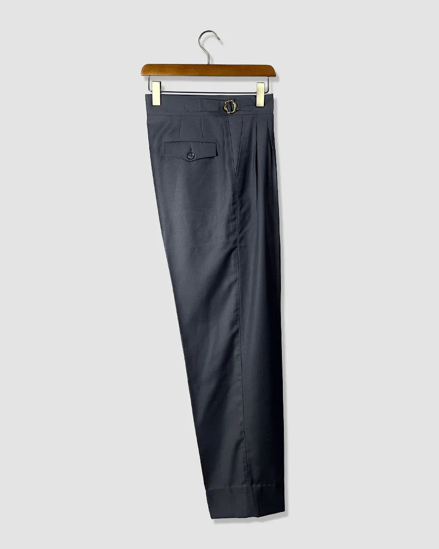 Pleated Balloon Fit Trousers