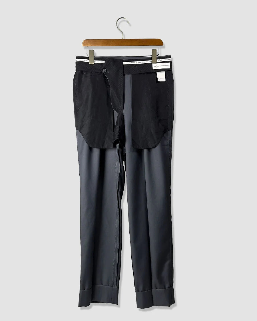 Pleated Balloon Fit Trousers
