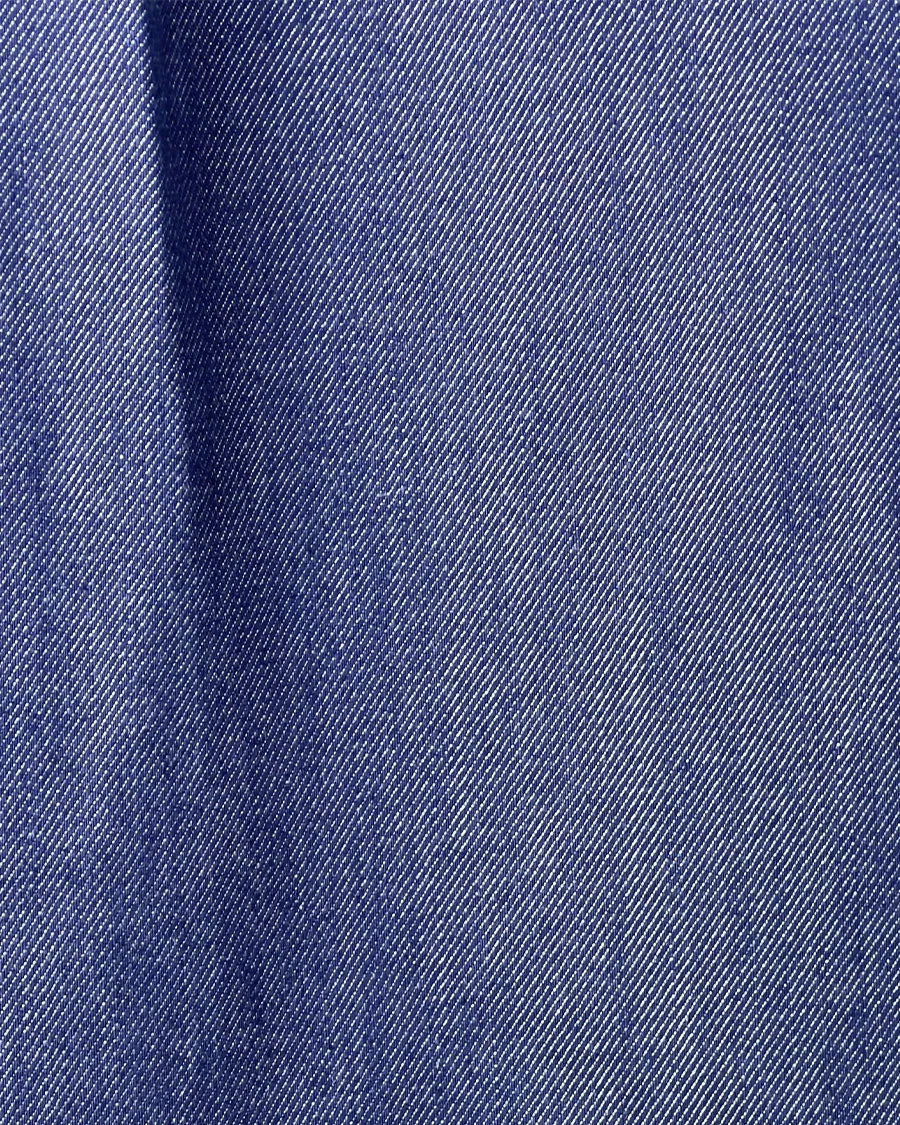 Pleated Denim Trousers