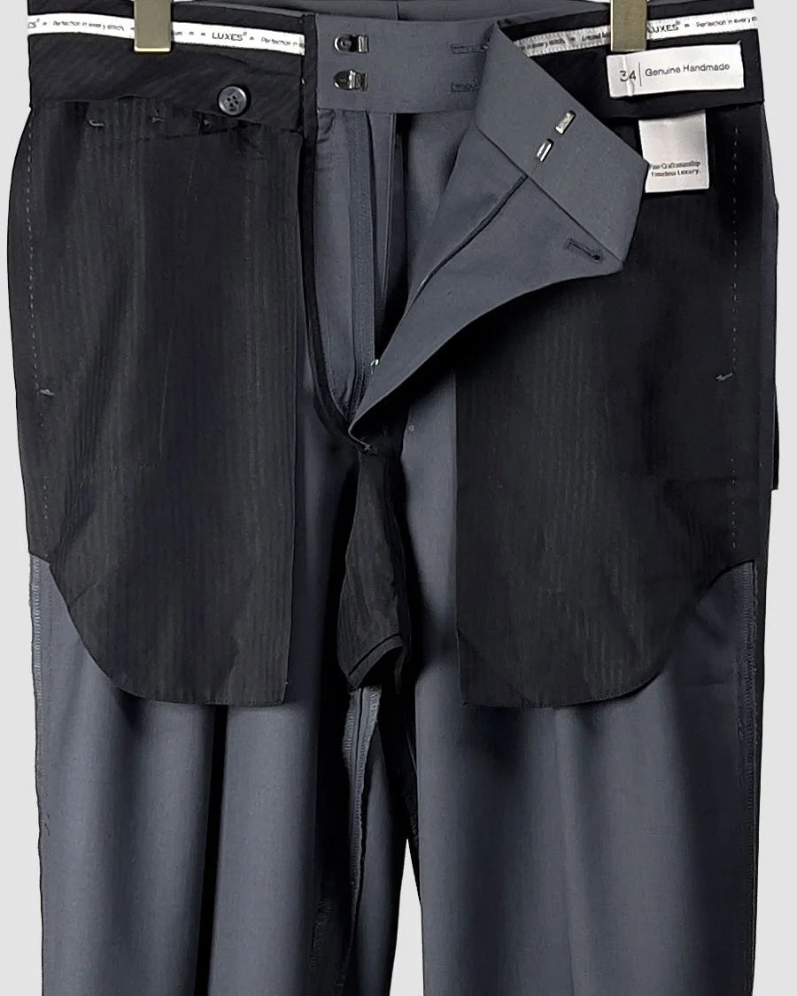 Pleated Balloon Fit Trousers