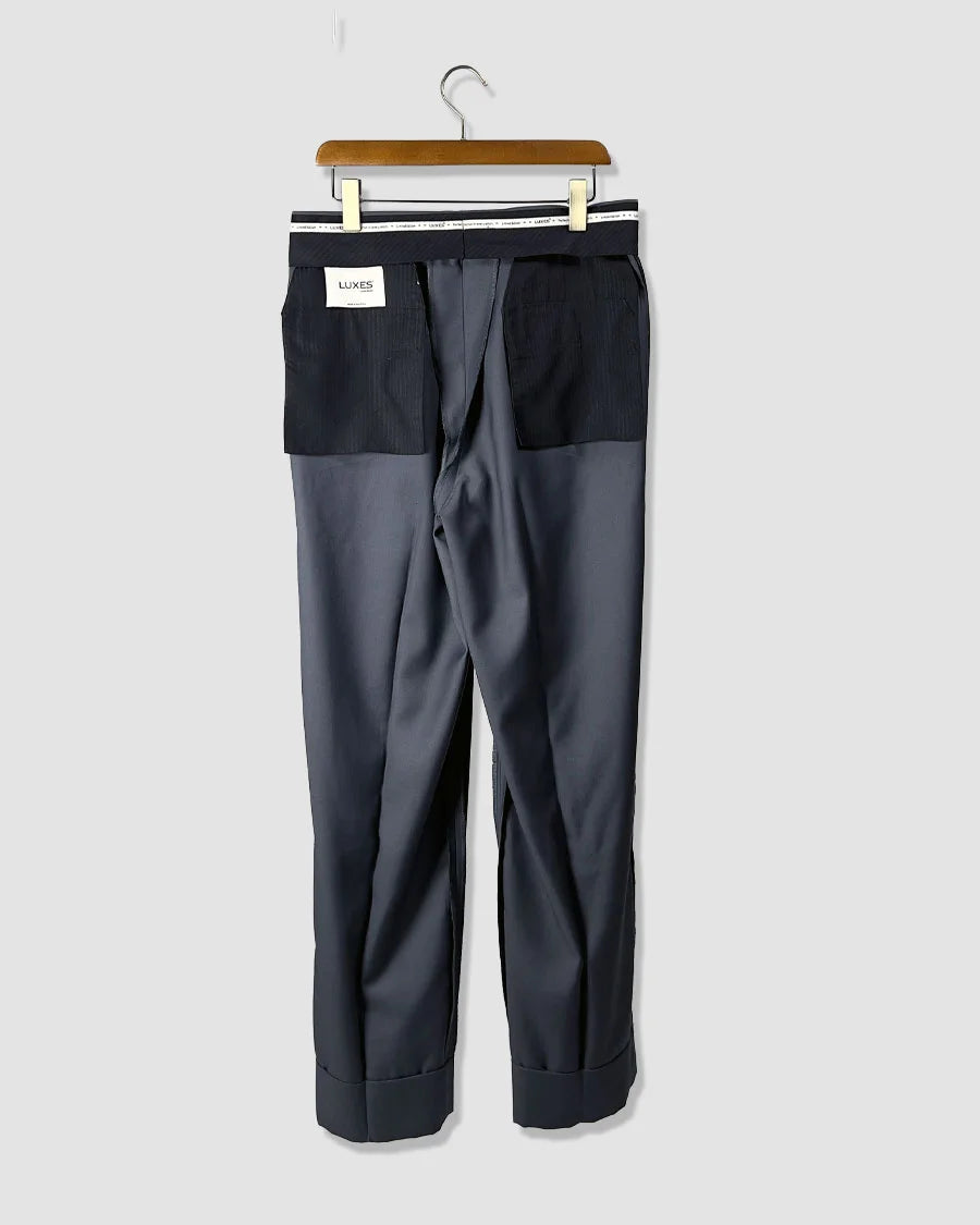 Pleated Balloon Fit Trousers