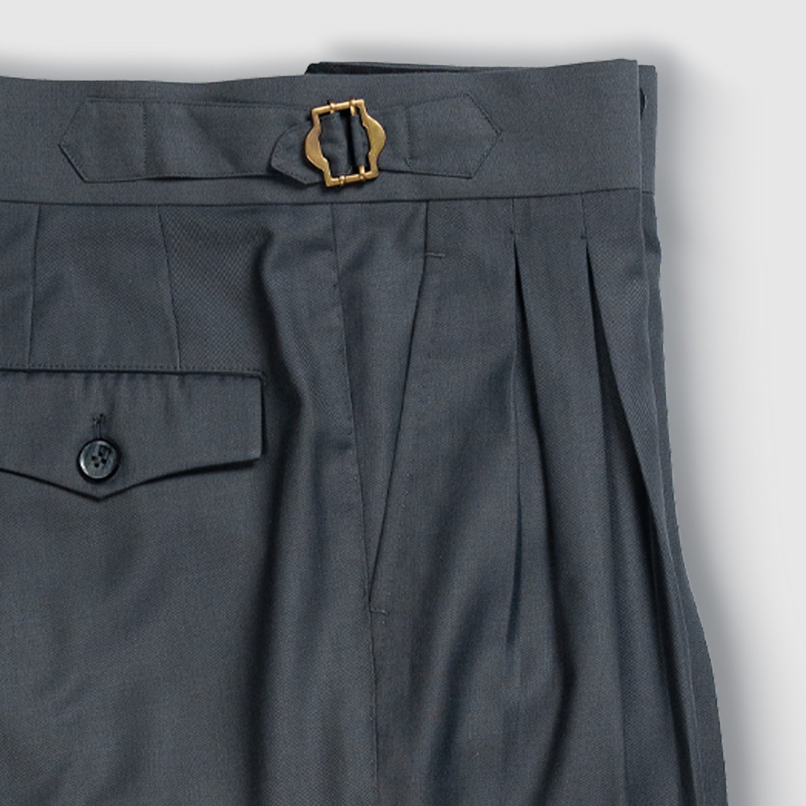 Pleated Balloon Fit Trousers