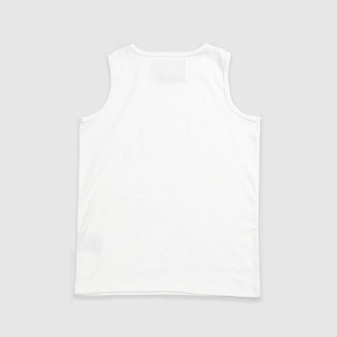 Ribbed Tank Top White