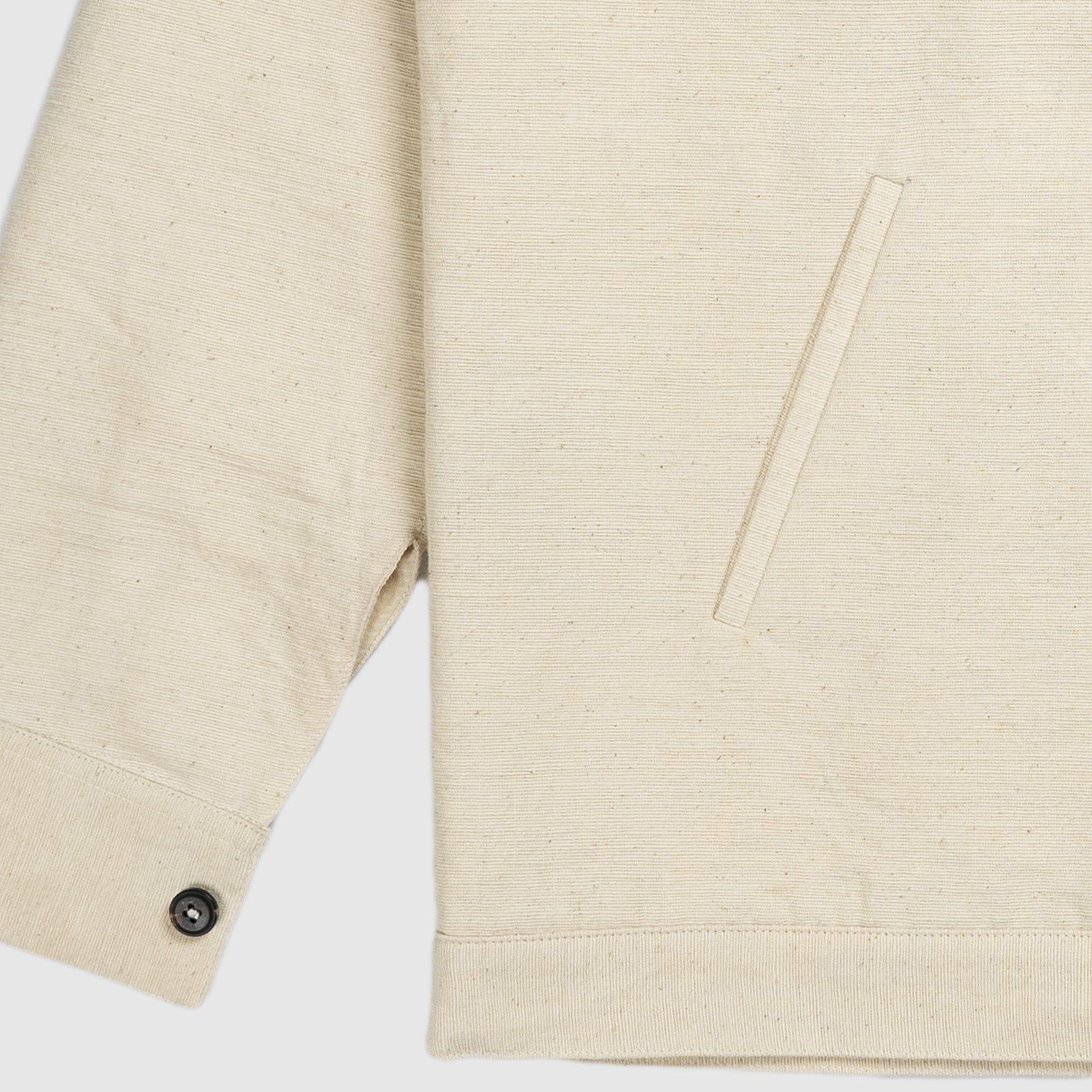 Safed Handwoven Shacket