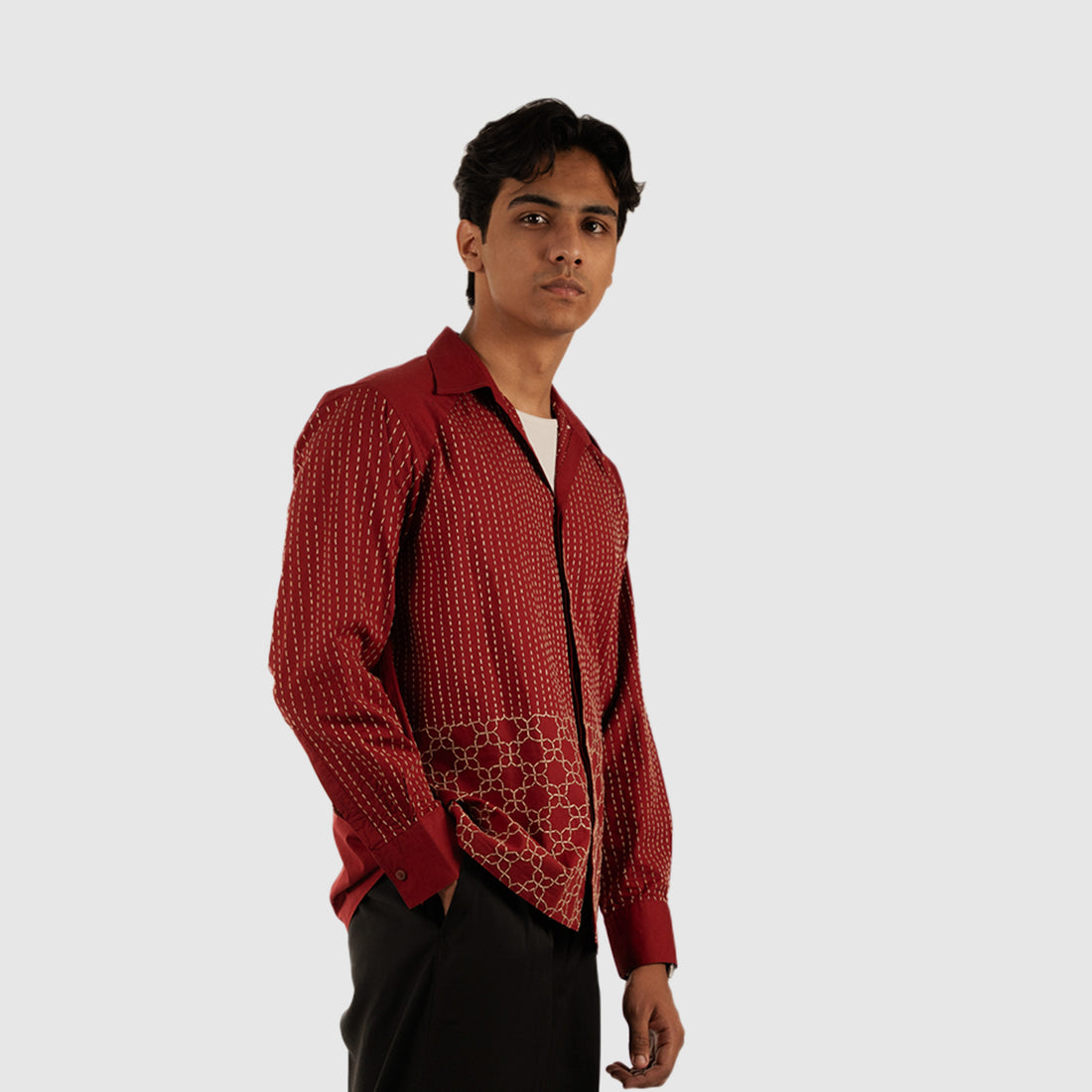 Sunehri Kantha Shirt